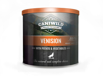 Caniwild Venision with Potato and Vegetables – puszka z zamykanym wieczkiem – 850g
