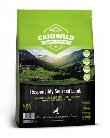Caniwild Responsibly Sourced™ Lamb Adult Small 100g, hipoalergiczna z jagnięciną jakości Human-Grade